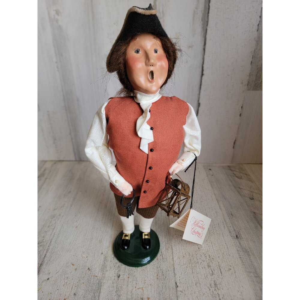 Byers Choice colonial‎ innkeeper vintage Williamsburg xmas home decor